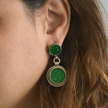 Namar Afghani Lightweight Stud Earrings