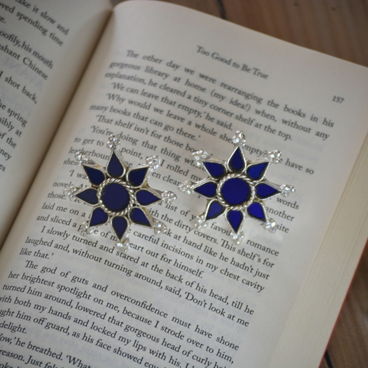 Monisha Glass Stud Earrings
