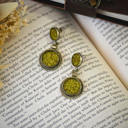 Namar Afghani Lightweight Stud Earrings