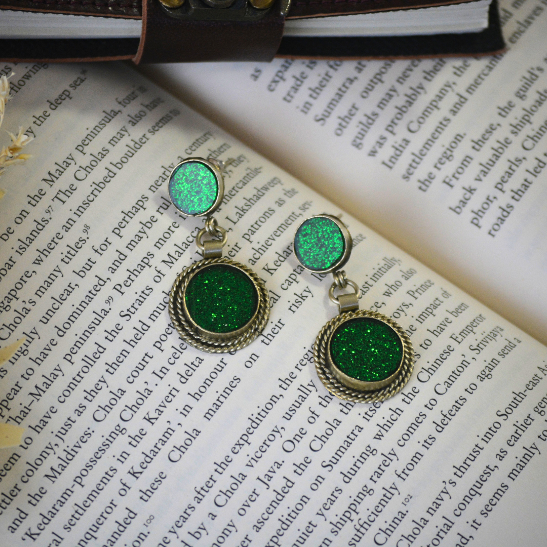 Namar Afghani Lightweight Stud Earrings
