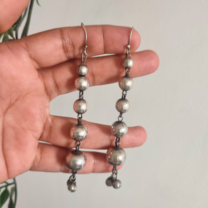 Hasli Brass Set with Long Earrings