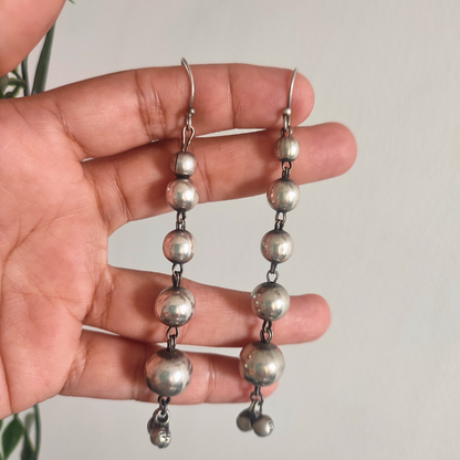 Hasli Brass Set with Long Earrings