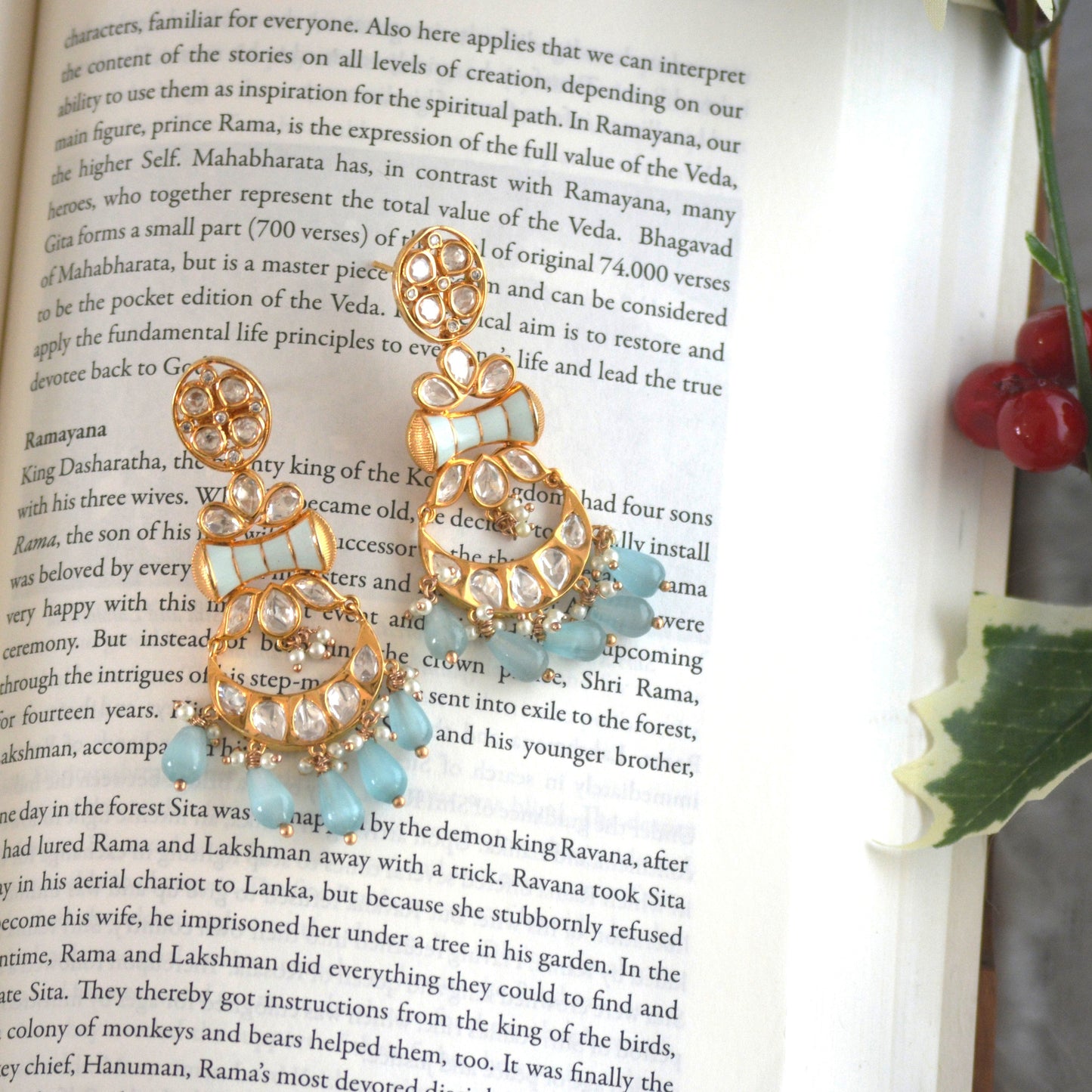 Rumaya Lightweight Moissanite Earrings