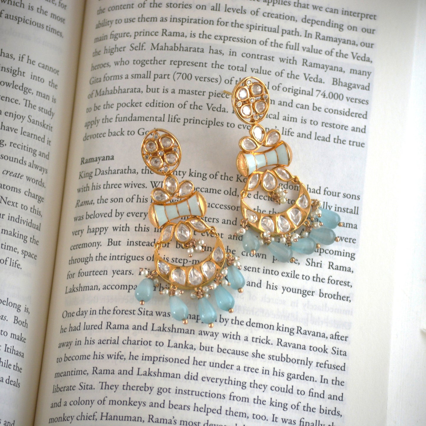 Rumaya Lightweight Moissanite Earrings