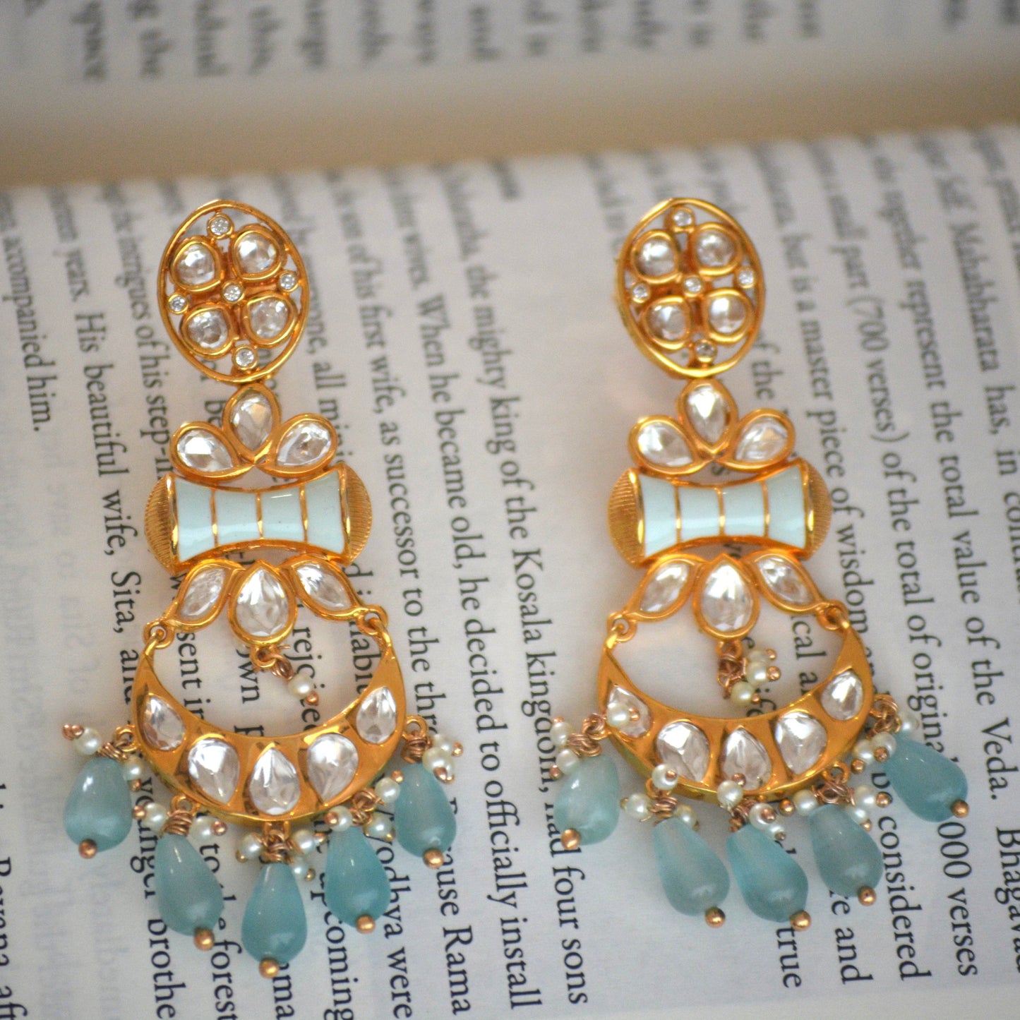 Rumaya Lightweight Moissanite Earrings