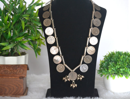 Afghani Banjara Coin Long Necklace