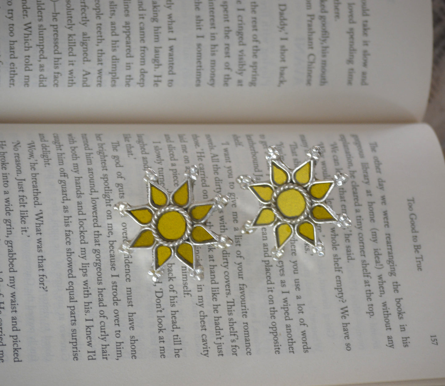 Monisha Glass Stud Earrings