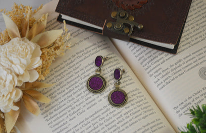 Namar Afghani Lightweight Stud Earrings