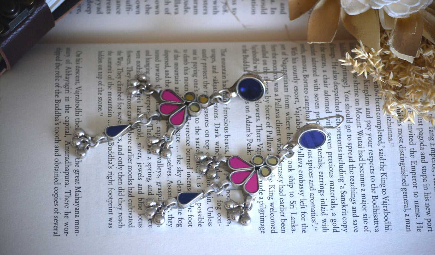 Gauri Glass Earrings