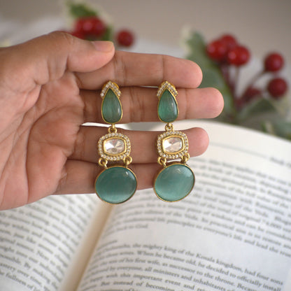 Jigya Lightweight Moissanite Earrings