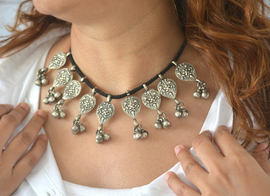 Upasana Sleek Brass Necklace