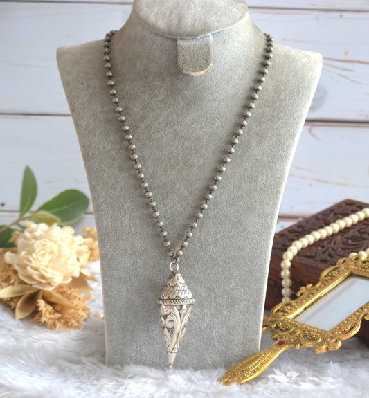 Chitai Cone shaped Chain Pendant