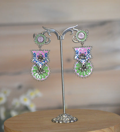 Shreya Handpainted Stud Earrings
