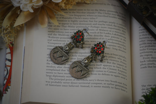 Zena Afghani Stud Earrings