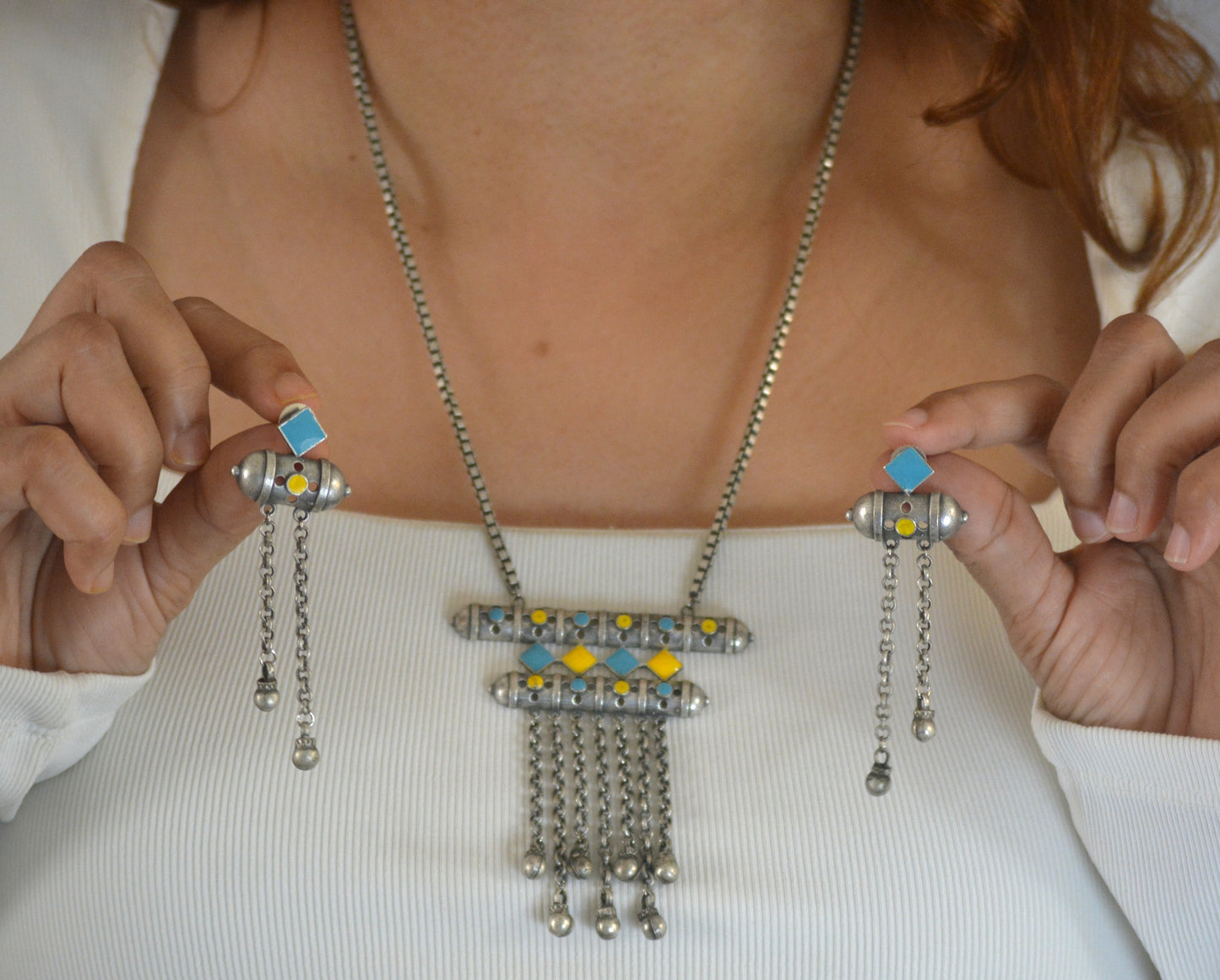 Festive Designer Pendant Set