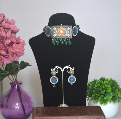 Sinima Stone Choker Set