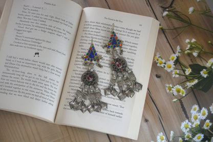Afghani Vintage Long Earrings