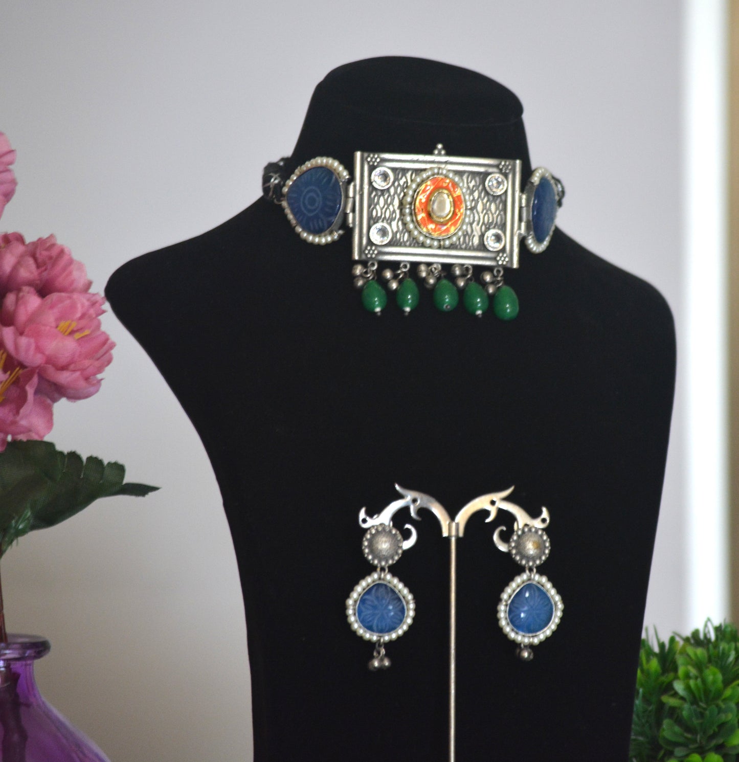 Sinima Stone Choker Set