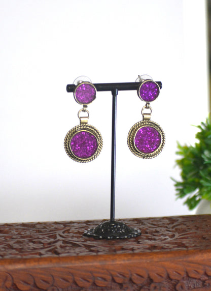 Namar Afghani Lightweight Stud Earrings