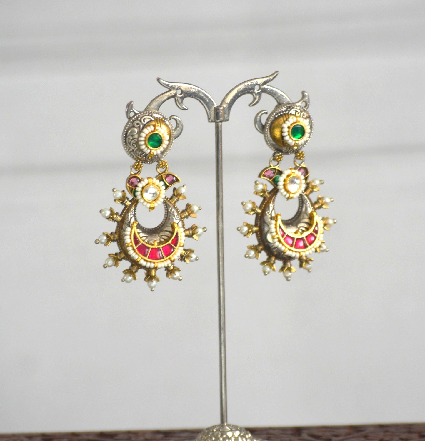 Pachi Kundan Earrings Sonia