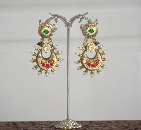 Pachi Kundan Earrings Sonia