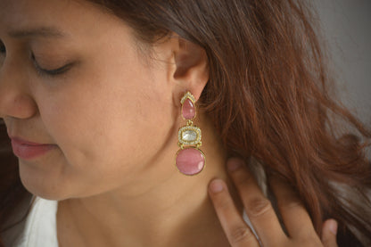 Jigya Lightweight Moissanite Earrings