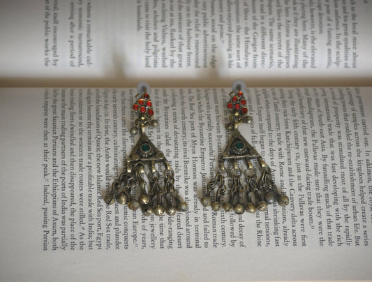 Moringa Afghani Stud Earrings