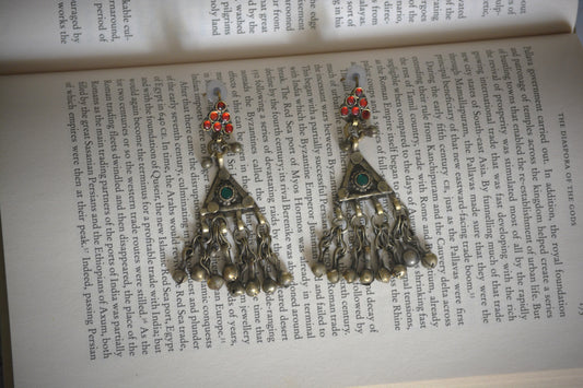 Moringa Afghani Stud Earrings