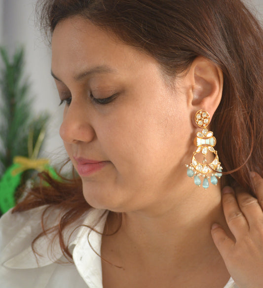 Rumaya Lightweight Moissanite Earrings