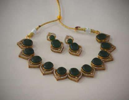 Sonal Cz Necklace Set