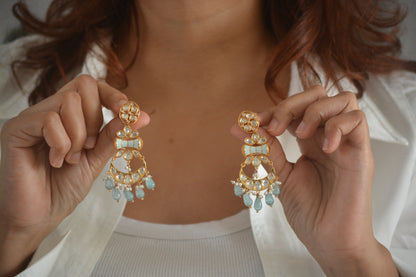 Rumaya Lightweight Moissanite Earrings