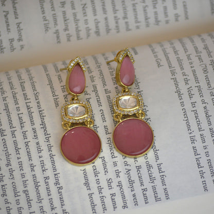 Jigya Lightweight Moissanite Earrings