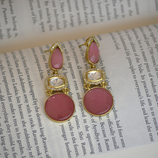 Jigya Lightweight Moissanite Earrings