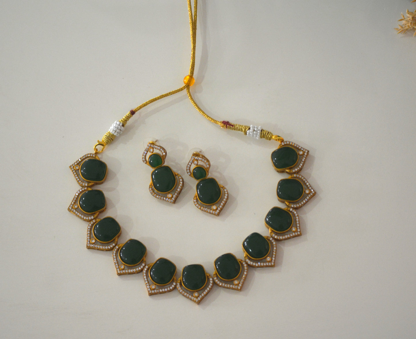 Sonal Cz Necklace Set