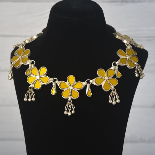 Petal Glass Necklace