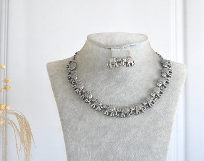 Haathi Necklace Set