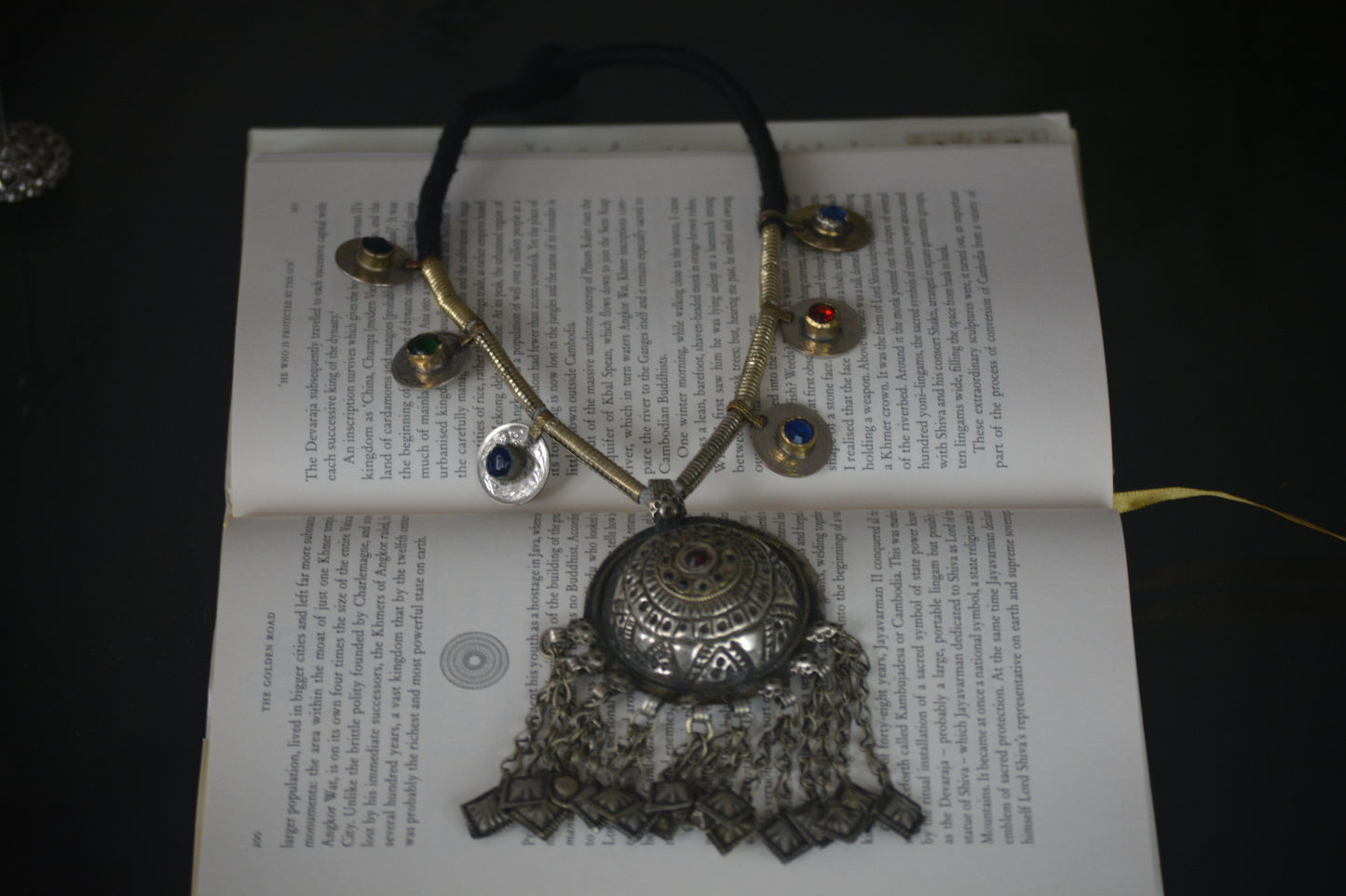Afghani Big Pendant Necklace