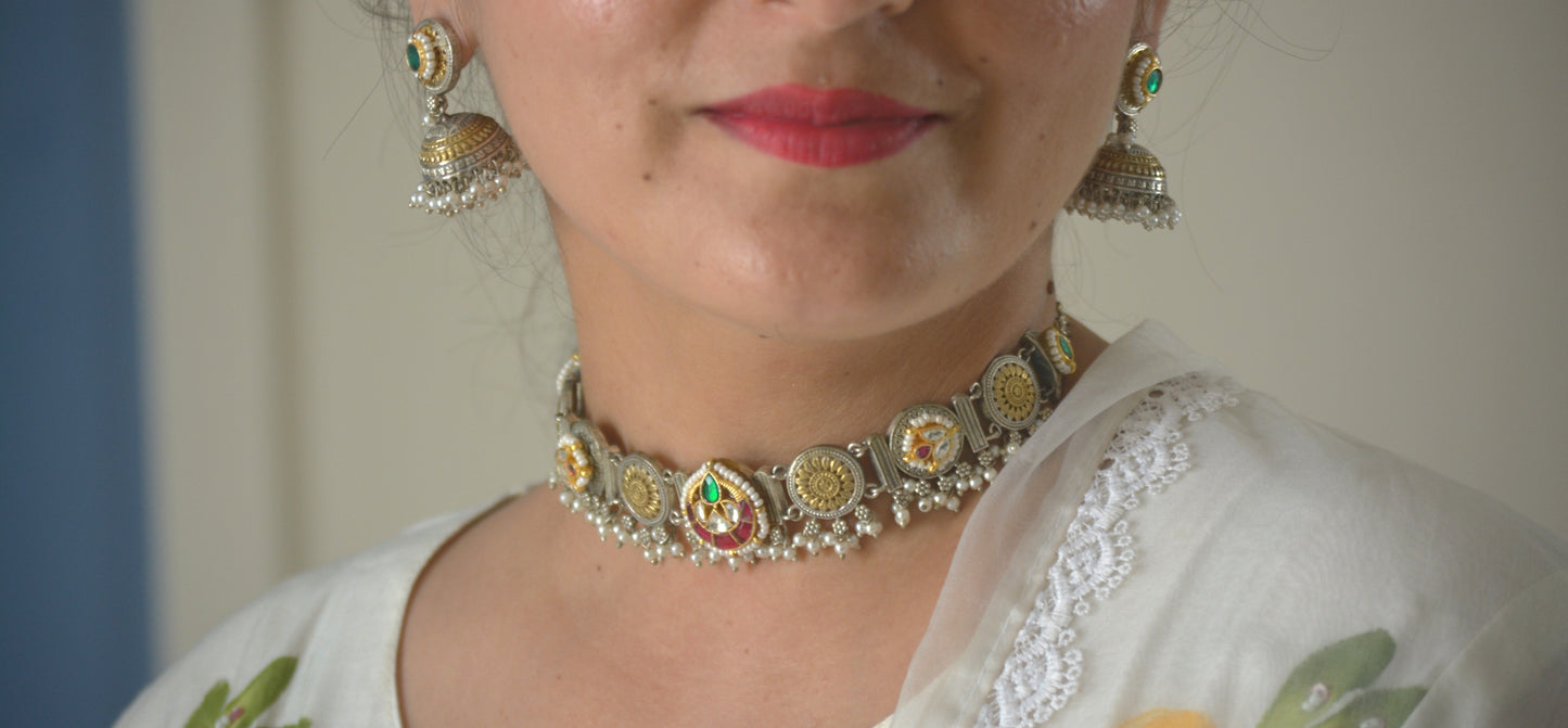 Shriya Pachi Kundan Designer Necklace Set