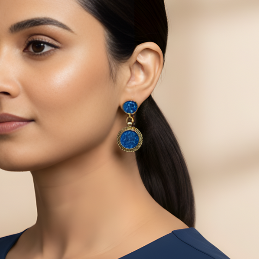 Namar Afghani Lightweight Stud Earrings