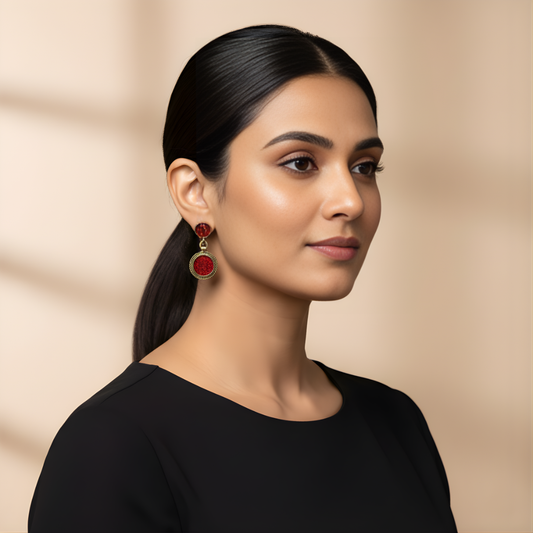 Namar Afghani Lightweight Stud Earrings