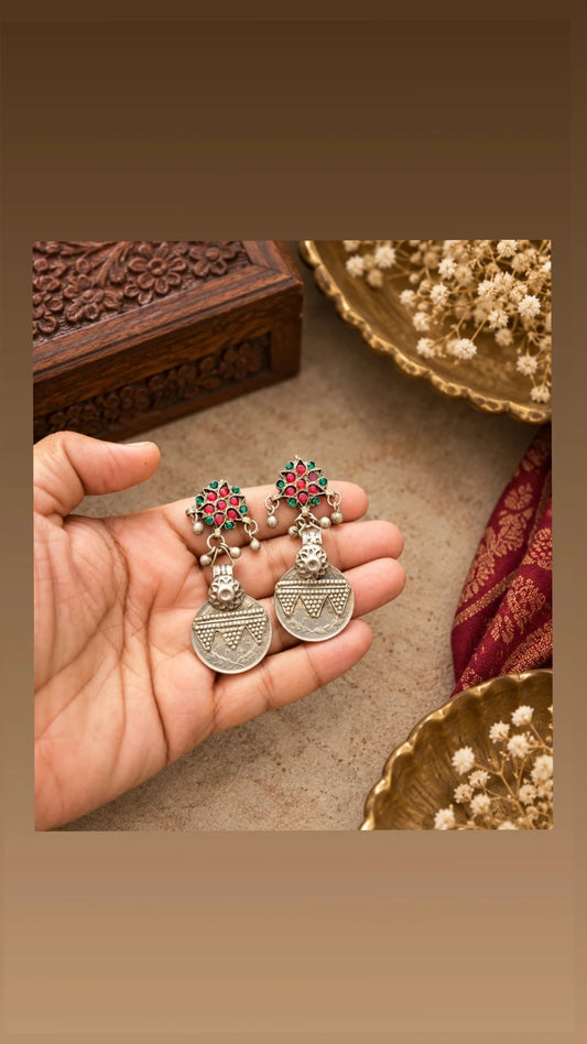 Shameen Afghani stud earrings