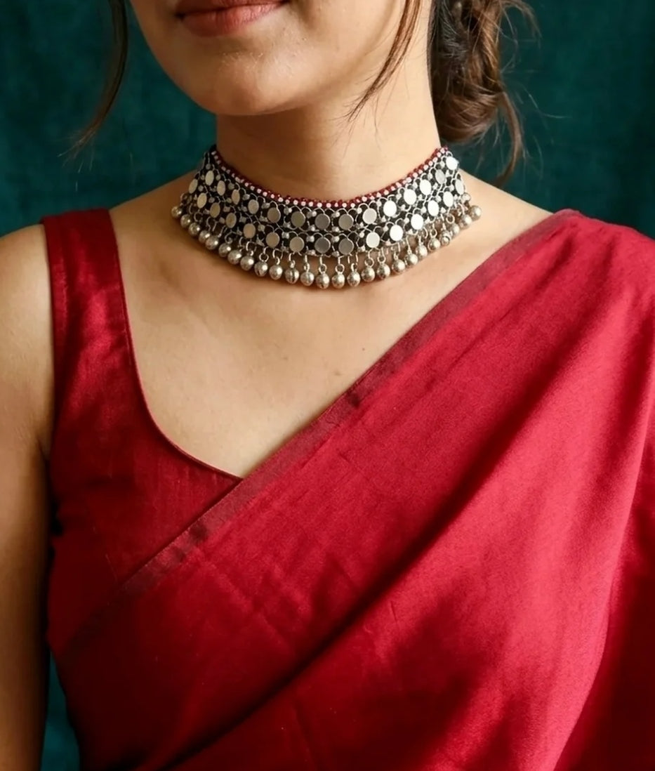 Afghani choker necklace
