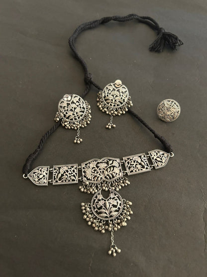 Gaja brass Necklace set