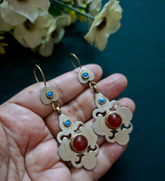 Gul-e-Naz Turkeman Earrings