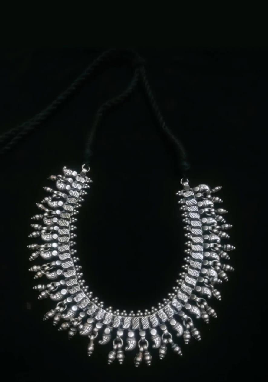 Sunehri brass choker