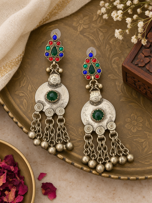 Mulmul Afghani Earrings