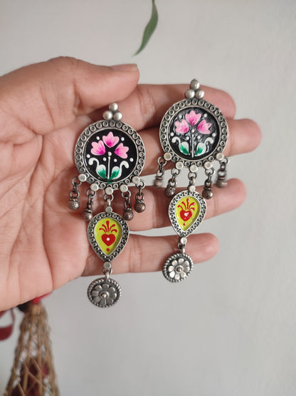 Preet Handpainted Earrings