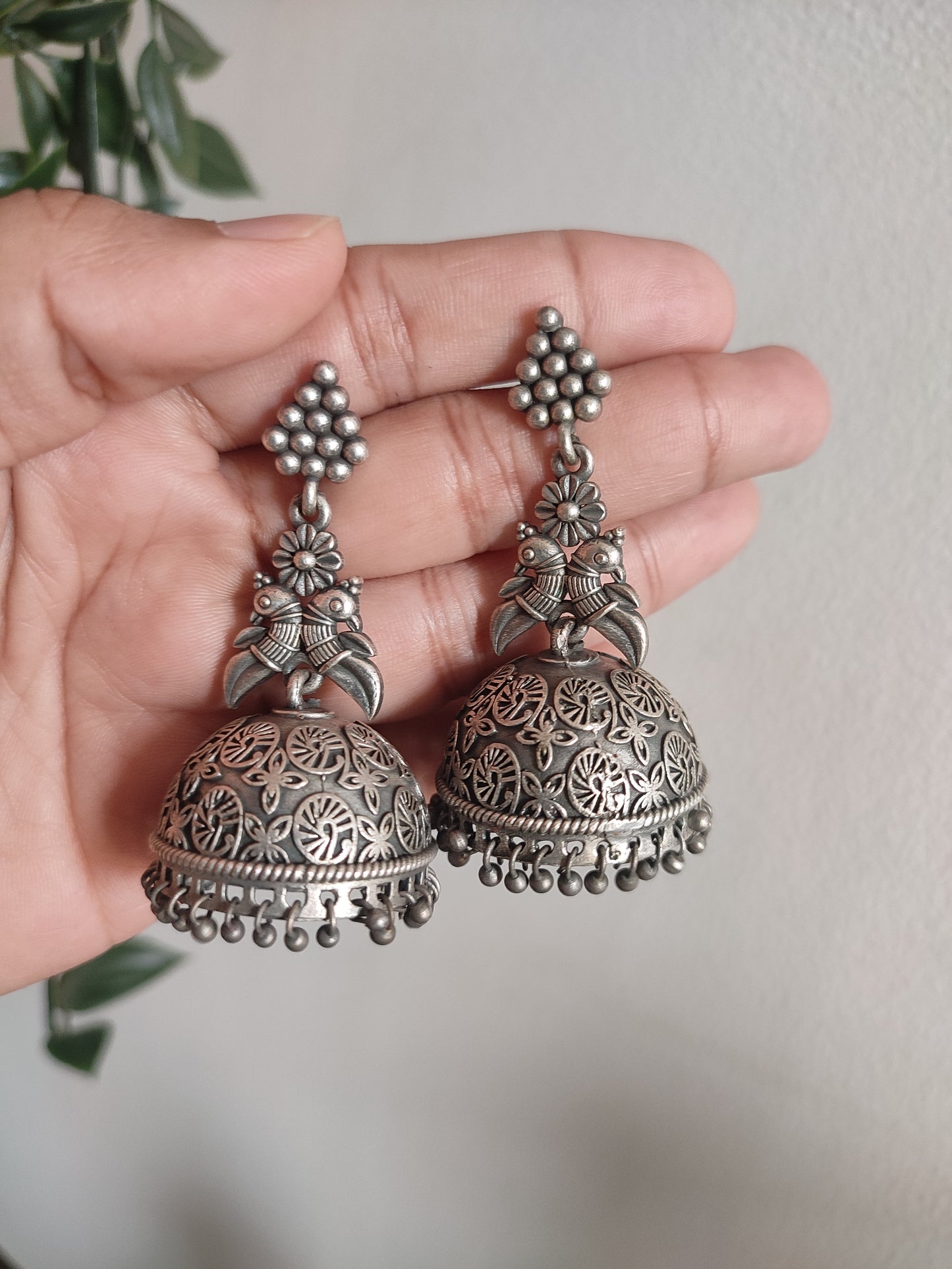 Mor Brass Earrings
