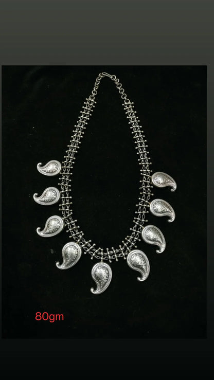 Gumasha brass necklace