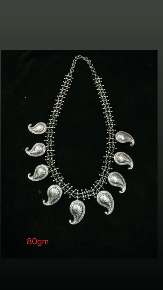 Gumasha brass necklace